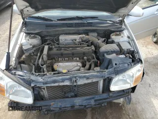 2008 Kia Spectra EX with VIN KNAFE121585511576, listed as a Copart auction lot 68634114 with 123,375 mi miles and Salvage Title. Bid and sale history available at carsss.com. Image 12.