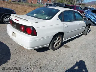 2004 Chevrolet Impala LS with VIN 2G1WH52K349239433, listed as a IAAI auction lot 41856627 with 1 mi miles. Bid and sale history available at carsss.com. Image 4.