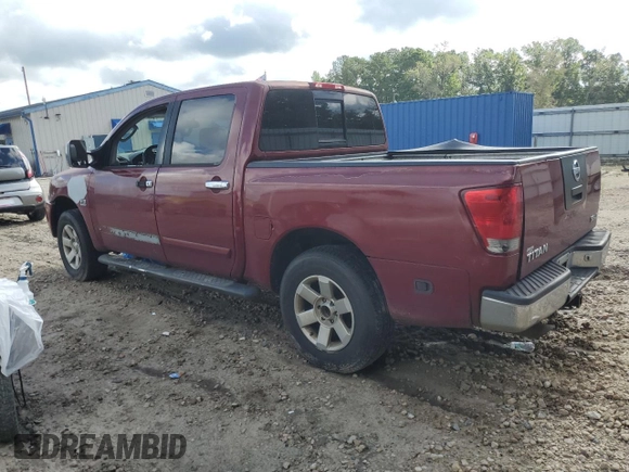 2004 Nissan Titan LE with VIN 1N6AA07AX4N557455, listed as a Copart auction lot 60488815 with 294,544 mi miles and Non repairable. Bid and sale history available at DreamBid. Image 2.