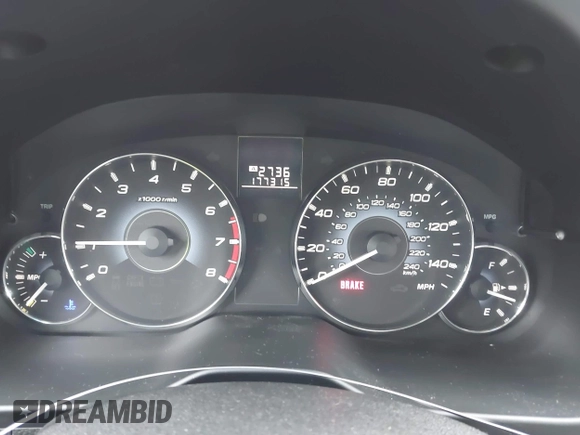 2010 Subaru Legacy Premium All-Weather Anniversary with VIN 4S3BMAC69A1236483, listed as a IAAI auction lot 41572476 with 177,315 mi miles and . Bid and sale history available at DreamBid. Image 7.