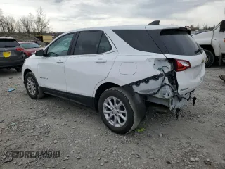 2021 Chevrolet Equinox LT with VIN 3GNAXKEV1ML353301, listed as a Copart auction lot 51380105 with 88,057 mi miles and Salvage Title. Bid and sale history available at DreamBid. Image 2.