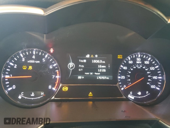 2014 Kia Optima SXL Turbo with VIN 5XXGR4A65EG277764, listed as a Copart auction lot 57944285 with 170,707 mi miles and Salvage title. Bid and sale history available at DreamBid. Image 9.