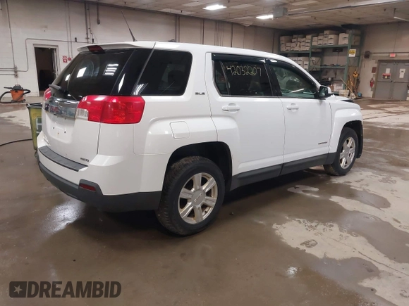 2012 GMC Terrain SLE-1 with VIN 2GKFLREK6C6321489, listed as a IAAI auction lot 42032207 with 192,141 mi miles and . Bid and sale history available at DreamBid. Image 4.