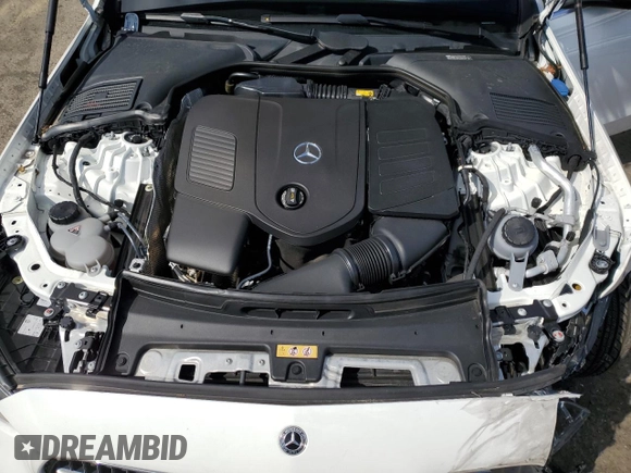 2023 Mercedes-Benz C 300 with VIN W1KAF4HB3PR125456, listed as a Copart auction lot 51136825 with 28,186 mi miles and Salvage Title. Bid and sale history available at DreamBid. Image 11.