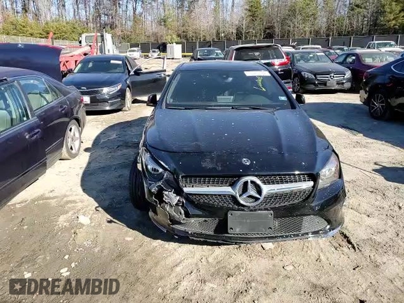 2018 Mercedes-Benz CLA with VIN WDDSJ4GB9JN585739, listed as a Copart auction lot 73040782 with 75,266 mi miles. Bid and sale history available at carsss.com. Image 11.