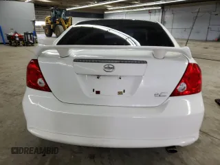 2006 Scion tC with VIN JTKDE167960140708, listed as a Copart auction lot 49496445 with 163,830 mi miles and Salvage Title. Bid and sale history available at carsss.com. Image 6.