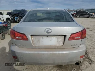 2007 Lexus IS 350 with VIN JTHBE262675012230, listed as a Copart auction lot 46686995 with 158,767 mi miles and Salvage Title. Bid and sale history available at DreamBid. Image 6.