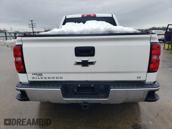 2016 Chevrolet Silverado 1500 LT with VIN 1GCUKREC7GF168602, listed as a Copart auction lot 45190595 with 77,724 mi miles and Salvage Title. Bid and sale history available at DreamBid. Image 6.