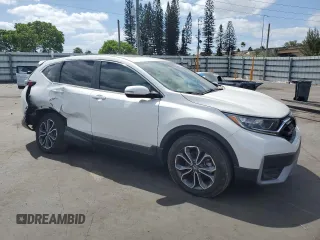 2021 Honda CR-V EX-L with VIN 2HKRW1H8XMH410531, listed as a Copart auction lot 54879785 with 46,471 mi miles and Clean Title. Bid and sale history available at carsss.com. Image 4.