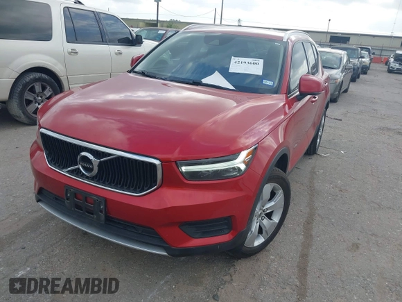 2022 Volvo XC40 Momentum with VIN YV4AC2HK5N2748975, listed as a IAAI auction lot 42193600 with 50,663 mi miles and . Bid and sale history available at DreamBid. Image 17.
