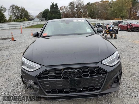 2024 Audi A4 S line Premium Plus z VIN WAUEAAF47RN007768, wystawiony jako Copart lot #81501114 z przebiegiem 10 763 mil mil oraz Szkoda całkowita • Salvage title. Historia ofert i sprzedaży dostępna na DreamBid. Obrazek 5.