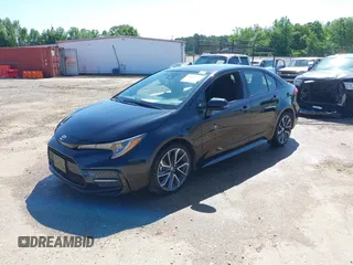 2020 Toyota Corolla SE with VIN JTDS4RCE9LJ020075, listed as a IAAI auction lot 39388212 with 46,014 mi miles and . Bid and sale history available at DreamBid. Image 19.