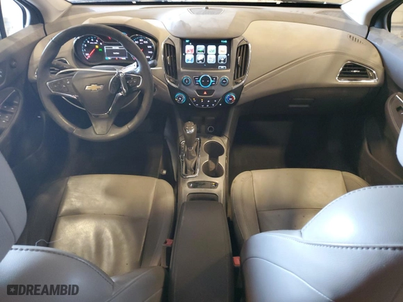 2017 Chevrolet Cruze LT with VIN 1G1BH5SE3H7228948, listed as a Copart auction lot 89173205 with 180,529 mi miles and Clean Title. Bid and sale history available at carsss.com. Image 8.