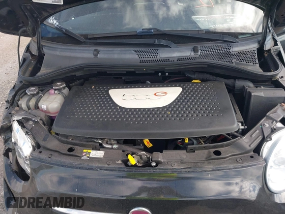 2016 FIAT 500e with VIN 3C3CFFGE5GT184059, listed as a IAAI auction lot 40993349 with 47,833 mi miles and . Bid and sale history available at DreamBid. Image 10.