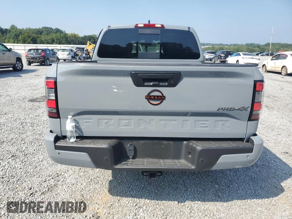 2023 Nissan Frontier PRO-4X with VIN 1N6ED1EK3PN653684, listed as a Copart auction lot 69177074 with 35,528 mi miles and Salvage Title. Bid and sale history available at carsss.com. Image 6.