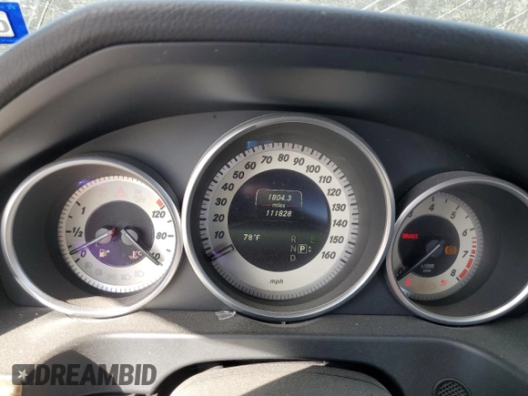 2016 Mercedes-Benz E-Class E 350 Sport with VIN WDDHF5KBXGB190181, listed as a Copart auction lot 49299635 with 111,828 mi miles and Salvage Title. Bid and sale history available at carsss.com. Image 9.