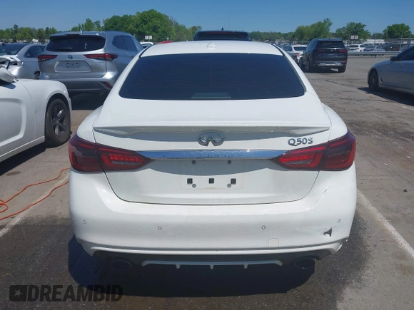 2019 Infiniti Q50 Luxe z VIN JN1EV7AP7KM513482, wystawiony jako IAAI lot #42000334 z przebiegiem 101 789 mil mil oraz . Historia ofert i sprzedaży dostępna na DreamBid. Obrazek 16.