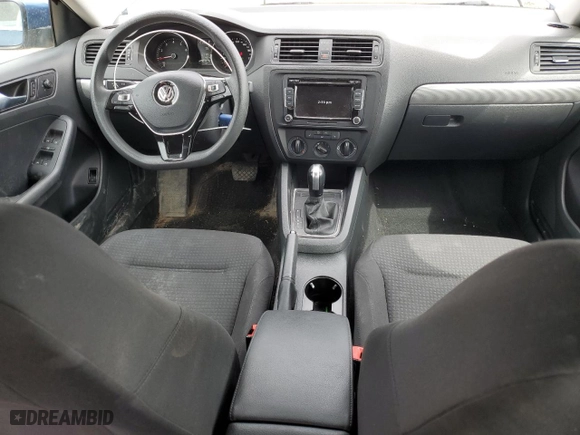 2015 Volkswagen Jetta Sedan 2.0L S with VIN 3VW2K7AJXFM281858, listed as a Copart auction lot 50977295 with 46,040 mi miles and Clean Title. Bid and sale history available at carsss.com. Image 8.