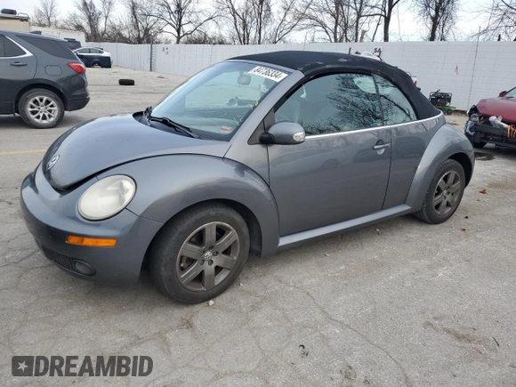 2006 Volkswagen Beetle with VIN 3VWPF31YX6M325955, listed as a Copart auction lot 84736334 with 21,672 mi miles and Clean title. Bid and sale history available at DreamBid. Image 1.