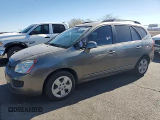 2009 Kia Rondo LX with VIN KNAFG526597252865, listed as a Copart auction lot 45235745 with 83,391 mi miles and Clean Title. Bid and sale history available at carsss.com. Image 1.
