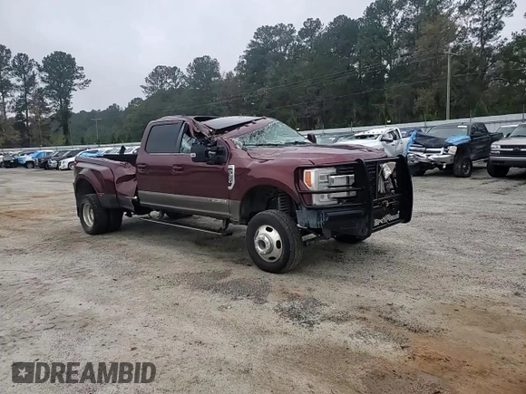 2017 Ford F-350 Lariat z VIN 1FT8W3DT2HED16716, wystawiony jako Copart lot #79618874 z przebiegiem 164 659 mil mil oraz Szkoda całkowita • Salvage title. Historia ofert i sprzedaży dostępna na DreamBid. Obrazek 11.