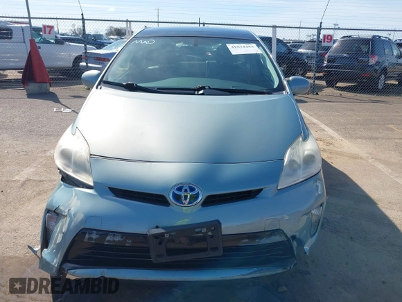 2013 Toyota Prius One with VIN JTDKN3DU4D1632511, listed as a IAAI auction lot 41834484 with 140,296 mi miles. Bid and sale history available at carsss.com. Image 12.