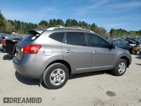 2015 Nissan Rogue S z VIN JN8AS5MVXFW760058, wystawiony jako Copart lot #55049235 z przebiegiem 91 188 mil mil oraz Czysty tytuł • Clean title. Historia ofert i sprzedaży dostępna na DreamBid. Obrazek 3.