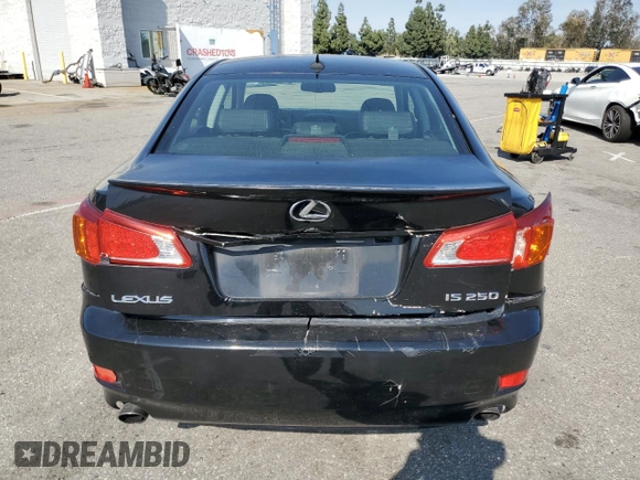 2009 Lexus IS 250 with VIN JTHBK262595103226, listed as a Copart auction lot 51625685 with 131,733 mi miles and Salvage Title. Bid and sale history available at carsss.com. Image 6.