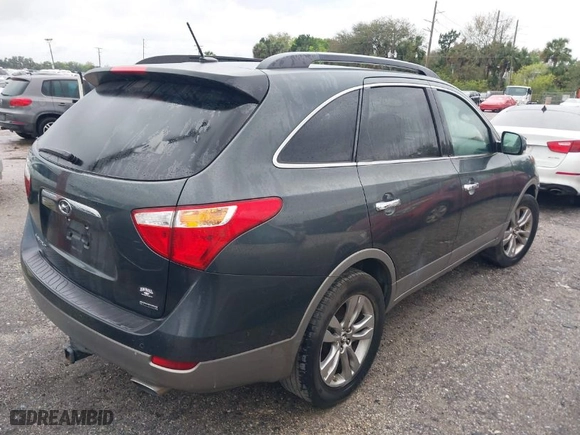 2012 Hyundai Veracruz Limited with VIN KM8NU4CC7CU180464, listed as a IAAI auction lot 41645488 with 116,844 mi miles. Bid and sale history available at carsss.com. Image 4.