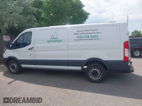 2017 Ford Transit with VIN 1FTYR2YG4HKA89402, listed as a IAAI auction lot 42495678 with 121,603 mi miles and . Bid and sale history available at DreamBid. Image 14.