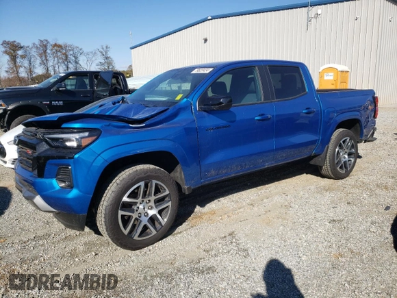 2024 Chevrolet Colorado 4WD Z71 with VIN 1GCPTDEKXR1153399, listed as a Copart auction lot 79820434 with 1,266 mi miles and Salvage Title. Bid and sale history available at carsss.com. Image 1.