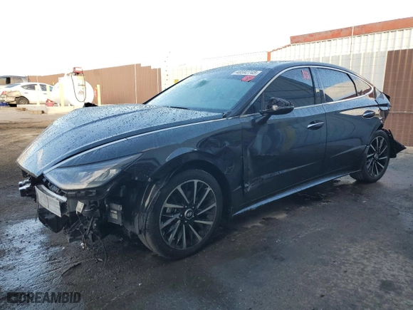 2020 Hyundai Sonata SEL Plus with VIN 5NPEJ4J28LH044894, listed as a Copart auction lot 48592745 with 81,934 mi miles and Salvage Title. Bid and sale history available at carsss.com. Image 1.