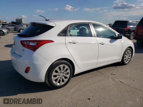 2017 Hyundai Elantra GT with VIN KMHD35LH8HU380003, listed as a Copart auction lot 72971854 with 76,678 mi miles and Non Repairable. Bid and sale history available at carsss.com. Image 3.