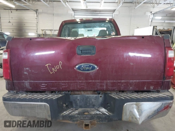 2008 Ford Super Duty F-250 SRW XL with VIN 1FTSX21YX8EB06622, listed as a IAAI auction lot 41264599 with 163,992 mi miles. Bid and sale history available at carsss.com. Image 15.