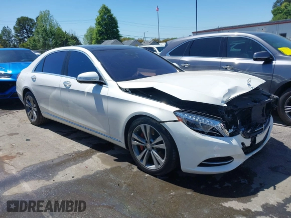 2014 Mercedes-Benz S S 550 with VIN WDDUG8FB4EA053974, listed as a IAAI auction lot 42057598 with 76,124 mi miles. Bid and sale history available at carsss.com. Image 13.