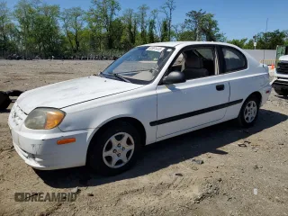 2003 Hyundai Accent z VIN KMHCF35C53U240220, wystawiony jako Copart lot #52581415 z przebiegiem 102 322 mil mil oraz Szkody całkowita. Historia ofert i sprzedaży dostępna na DreamBid. Obrazek 1.
