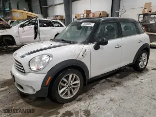 2013 MINI Cooper Countryman with VIN WMWZB3C55DWM31248, listed as a Copart auction lot 45503555 with 143,483 mi miles and Salvage Title. Bid and sale history available at carsss.com. Image 1.