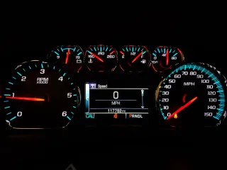 2018 Chevrolet Tahoe Commercial with VIN 1GNSKDEC6JR312258, listed as a Copart auction lot 47268985 with 117,782 mi miles and Clean Title. Bid and sale history available at carsss.com. Image 9.