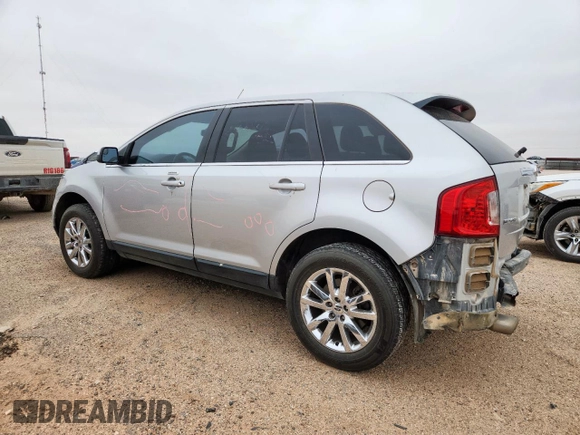 2013 Ford Edge Limited with VIN 2FMDK3KC5DBA98270, listed as a Copart auction lot 56904285 with 157,174 mi miles and Salvage title. Bid and sale history available at DreamBid. Image 2.