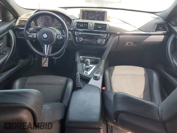 2015 BMW M3 with VIN WBS3C9C52FJ276160, listed as a Copart auction lot 61135805 with 71,708 mi miles and Salvage title. Bid and sale history available at DreamBid. Image 8.