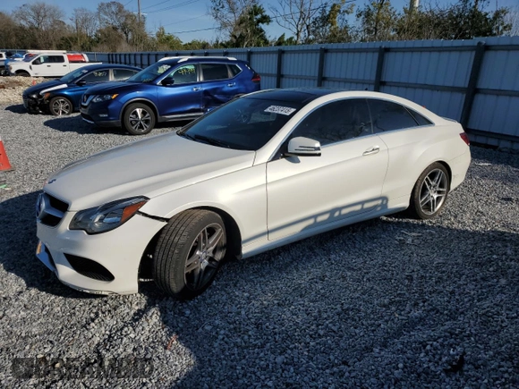 2017 Mercedes-Benz E-Class E 400 with VIN WDDKJ6FB9HF357452, listed as a Copart auction lot 46237415 with 96,178 mi miles and Salvage Title. Bid and sale history available at carsss.com. Image 1.