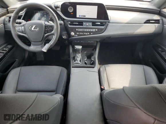2024 Lexus ES 350 with VIN 58ADZ1B16RU177309, listed as a Copart auction lot 60545295 with 6,435 mi miles and Salvage title. Bid and sale history available at DreamBid. Image 8.