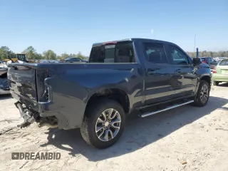 2021 Chevrolet Silverado 1500 LT with VIN 1GCUYDED6MZ317005, listed as a Copart auction lot 47091675 with 46,381 mi miles and Salvage Title. Bid and sale history available at DreamBid. Image 3.