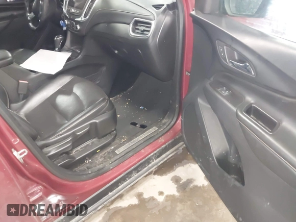 2019 Chevrolet Equinox Premier with VIN 2GNAXXEV0K6110156, listed as a IAAI auction lot 41639256 with 99,531 mi miles and . Bid and sale history available at DreamBid. Image 5.