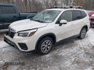2021 Subaru Forester Premium with VIN JF2SKAFCXMH564760, listed as a IAAI auction lot 41452629 with 43,254 mi miles and . Bid and sale history available at DreamBid. Image 17.