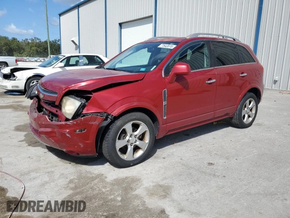 2014 Chevrolet Captiva Sport LTZ with VIN 3GNAL4EK3ES515675, listed as a Copart auction lot 77643574 with 93,242 mi miles and Salvage Title. Bid and sale history available at DreamBid. Image 1.