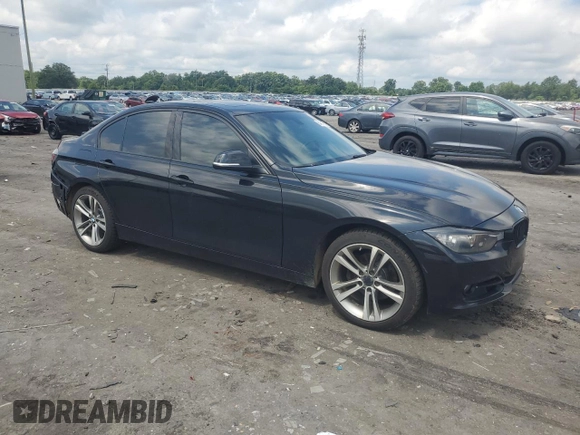 2013 BMW 3 Series 328i xDrive with VIN WBA3B5C5XDF598366, listed as a Copart auction lot 64812055 with 119,887 mi miles and Salvage title. Bid and sale history available at DreamBid. Image 4.