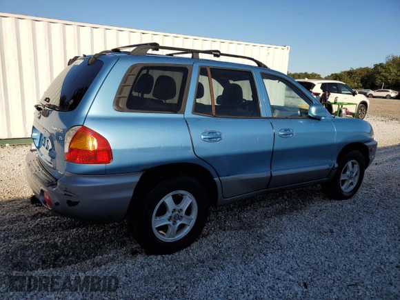 2004 Hyundai Santa Fe GLS with VIN KM8SC73D64U677426, listed as a Copart auction lot 75609674 with 208,072 mi miles and Clean Title. Bid and sale history available at carsss.com. Image 3.