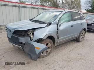 2013 Chevrolet Captiva Sport LS with VIN 3GNAL2EKXDS620247, listed as a IAAI auction lot 41826396 with 180,407 mi miles and . Bid and sale history available at carsss.com. Image 2.