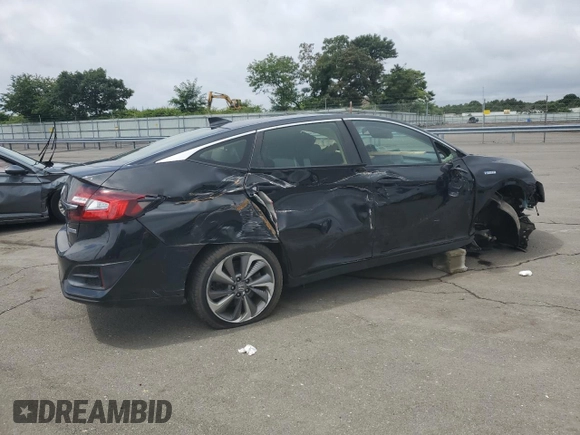 2018 Honda Clarity Plug-In Hybrid with VIN JHMZC5F19JC023089, listed as a Copart auction lot 63196774 with 48,318 mi miles and Salvage Title. Bid and sale history available at carsss.com. Image 3.